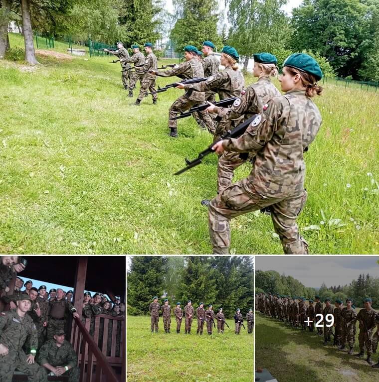 Szkolenie wojskowe klas mundurowych - Ośrodek „Jodła” w Dusznikach Zdrój