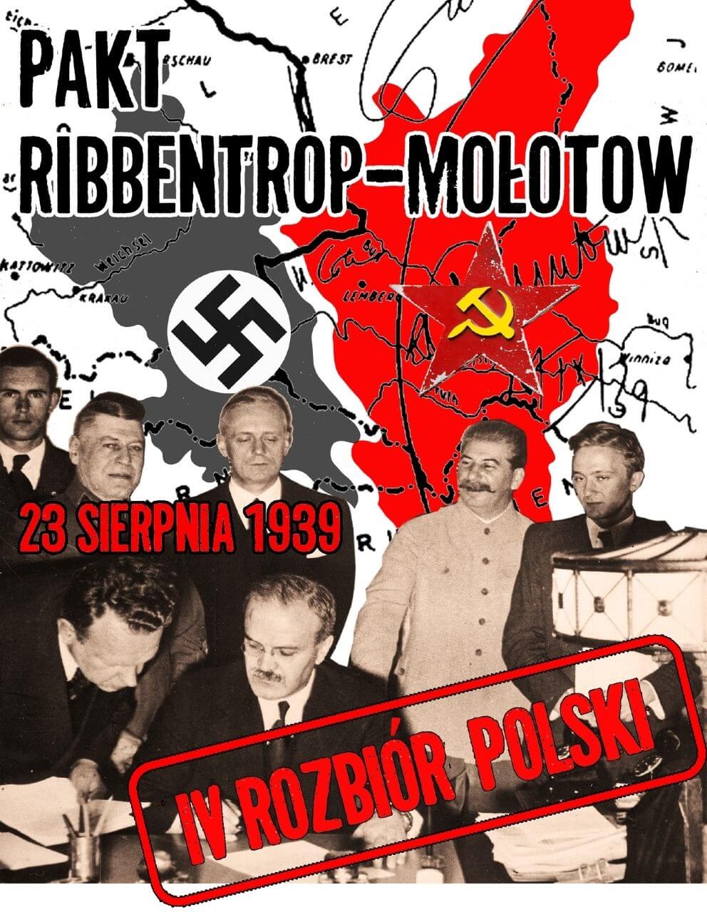 83 rocznica paktu Ribbentrop–Mołotow