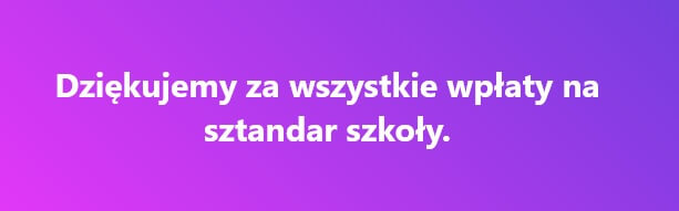 Podziękowania