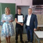 Uczniowie naszej szkoły odebrali zaświadczenia o ukończeniu kursu Obsługa Drona z Kamerą Termowizyjną