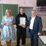 Uczniowie naszej szkoły odebrali zaświadczenia o ukończeniu kursu Obsługa Drona z Kamerą Termowizyjną