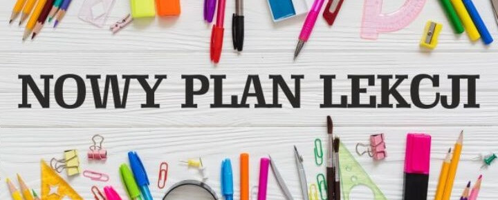 Nowy plan lekcji