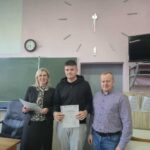 uroczyste rozdanie zaświadczeń o ukończeniu kursu fotowoltaiki