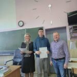 uroczyste rozdanie zaświadczeń o ukończeniu kursu fotowoltaiki