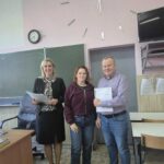 uroczyste rozdanie zaświadczeń o ukończeniu kursu fotowoltaiki