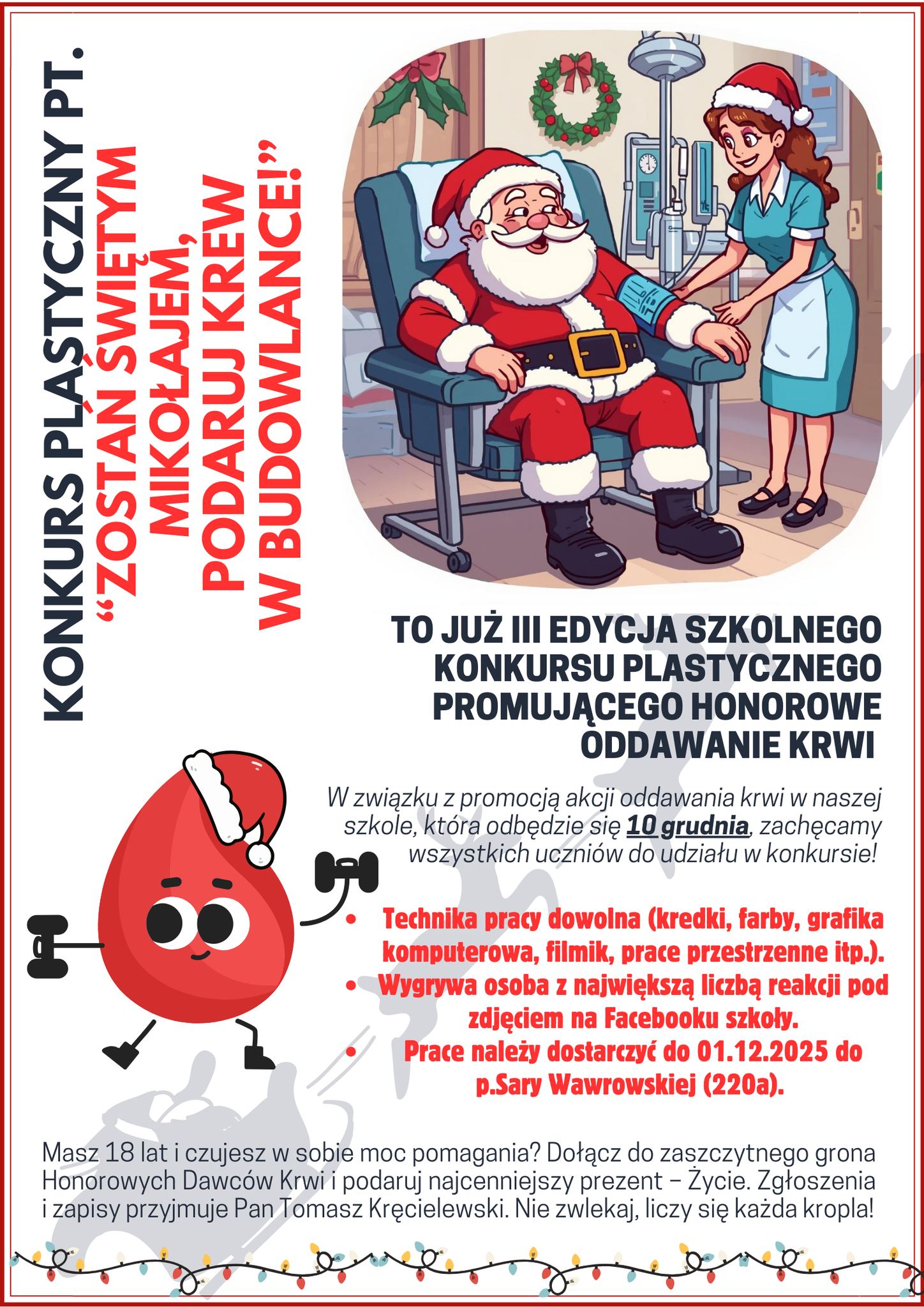 🩸 Mikołajkowy Konkurs Plastyczny