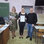 Uczniowie naszej szkoły odebrali certyfikaty Programisty CNC, które zdobyli w ramach projektu Międzypowiatowa droga do edukacyjnego sukcesu szkół zawodowych powiatów dzierżoniowskiego, kłodzkiego i świdnickiego.