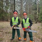 Kolejny kurs pilarz-drwal z "Międzypowiatowej drogi do edukacyjnego sukcesu szkół zawodowych powiatów dzierżoniowskiego, kłodzkiego i świdnickiego"