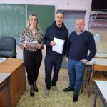 Wręczenie uprawnień z kursów w ramach projektu projektu „Międzypowiatowej drogi do edukacyjnego sukcesu szkół zawodowych powiatów dzierżoniowskiego, kłodzkiego i świdnickiego”