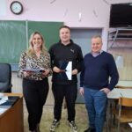 Wręczenie uprawnień z kursów w ramach projektu projektu „Międzypowiatowej drogi do edukacyjnego sukcesu szkół zawodowych powiatów dzierżoniowskiego, kłodzkiego i świdnickiego”