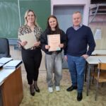 Wręczenie uprawnień z kursów w ramach projektu projektu „Międzypowiatowej drogi do edukacyjnego sukcesu szkół zawodowych powiatów dzierżoniowskiego, kłodzkiego i świdnickiego”