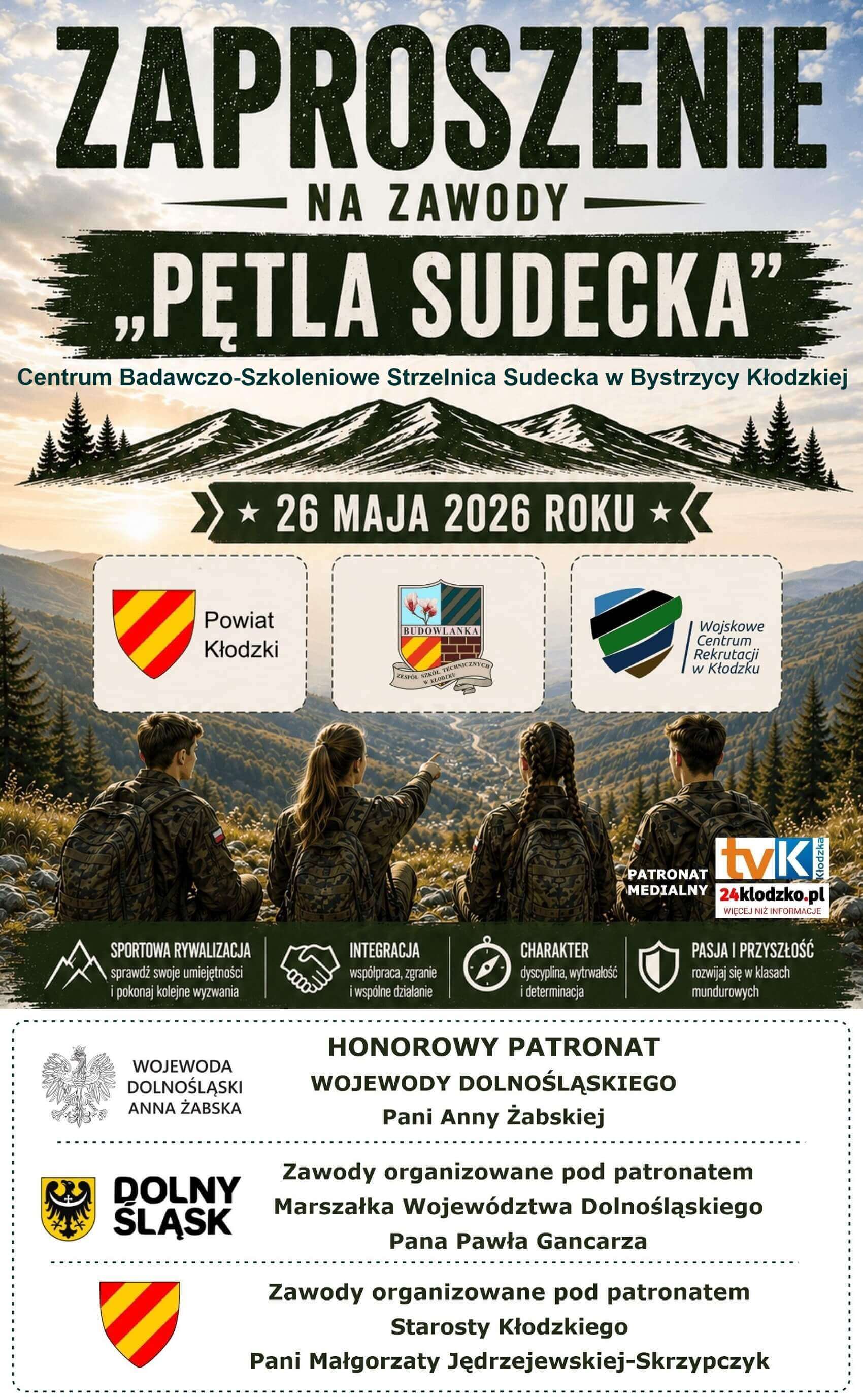 Zaproszenie na zawody PĘTLA SUDECKA