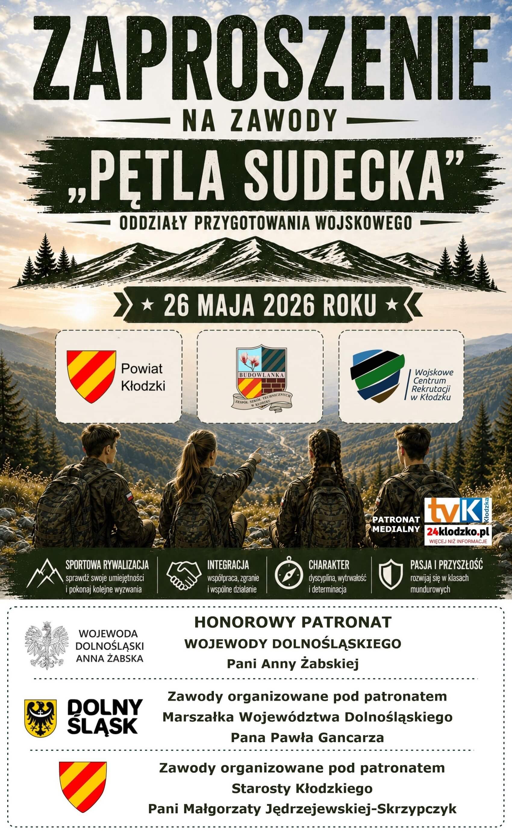 Zaproszenie na zawody PĘTLA SUDECKA