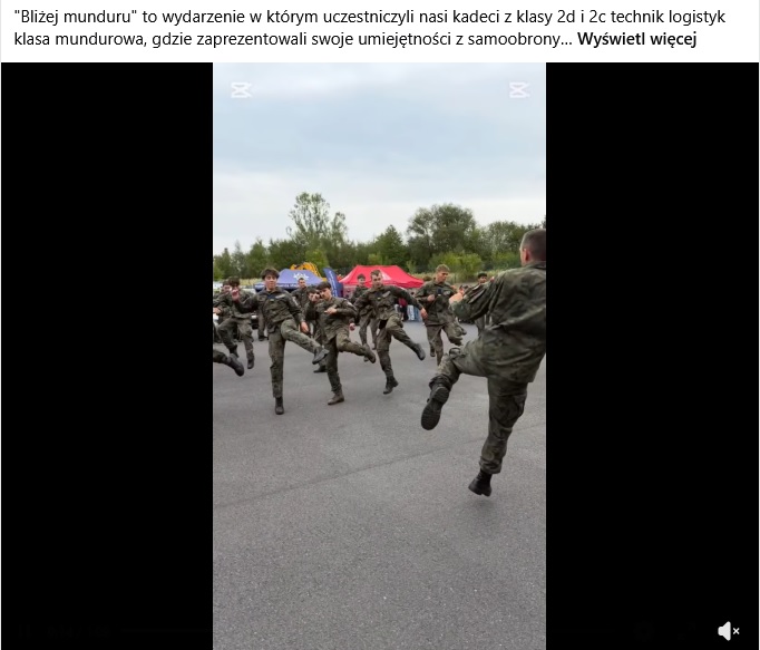 „Bliżej munduru” to wydarzenie w którym uczestniczyli nasi kadeci z klasy 2d i 2c „Bliżej munduru” to wydarzenie w którym uczestniczyli nasi kadeci z klasy 2d i 2c